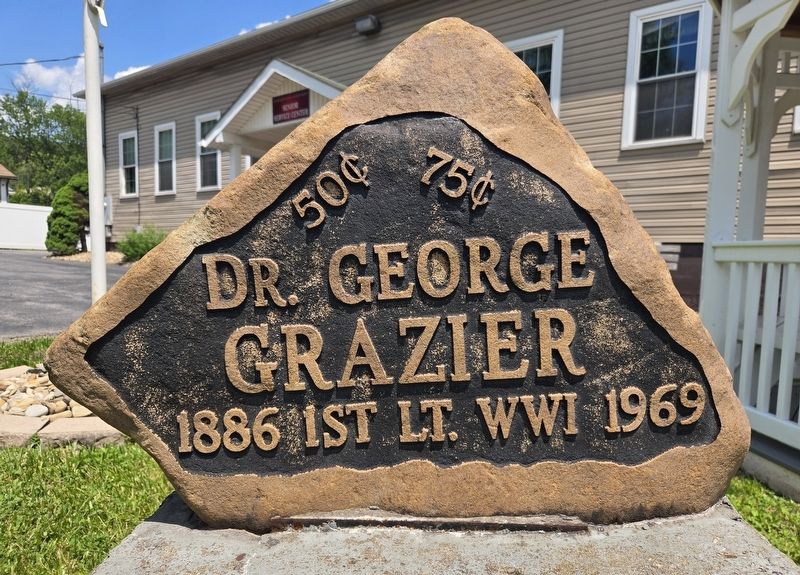Dr. George Grazier Marker image. Click for full size.