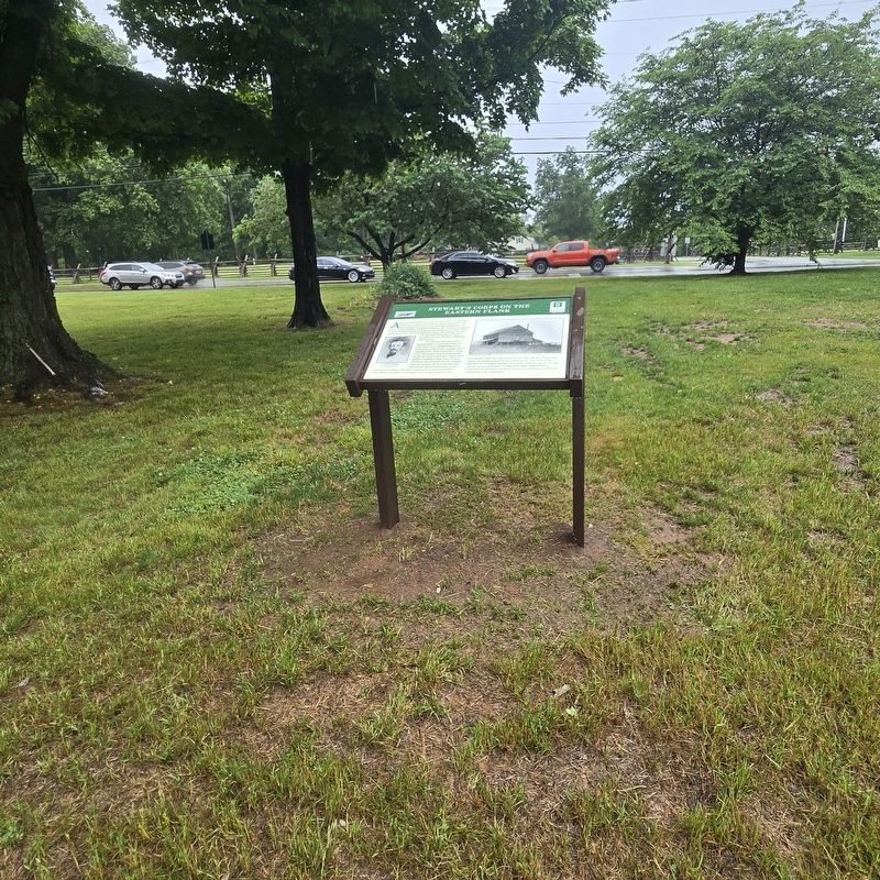 Stewart's Corps on the Eastern Flank Marker. Click for full size. Stewart's Corps on the Eastern Flank Marker image. Click for full size.
