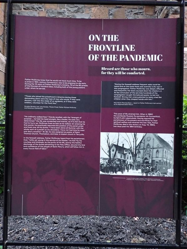 On the Frontline of the Pandemic Marker image. Click for full size.