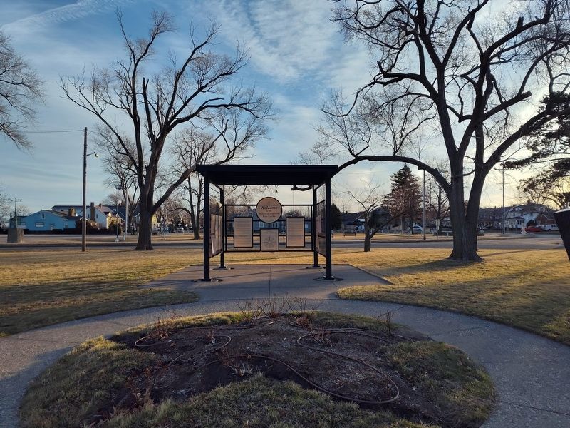 History of Lakeview Park Marker image. Click for full size.
