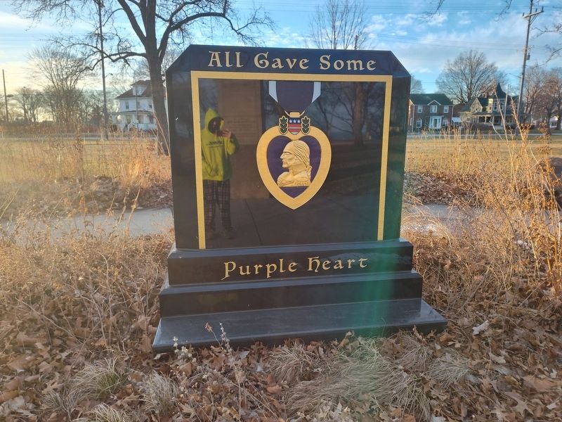 Purple Heart Memorial Marker image. Click for full size.