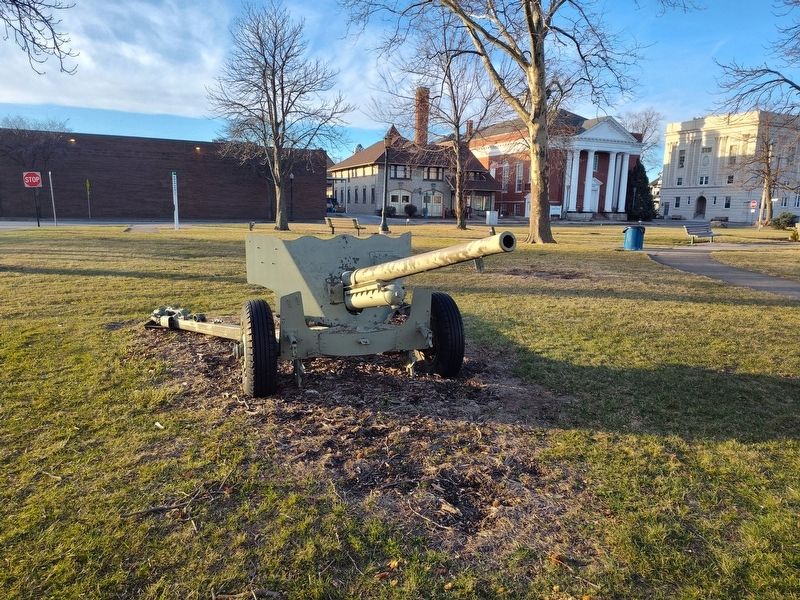 Veterans Memorial Park Cannon. Click for full size. Veterans Memorial Park Cannon image. Click for full size.