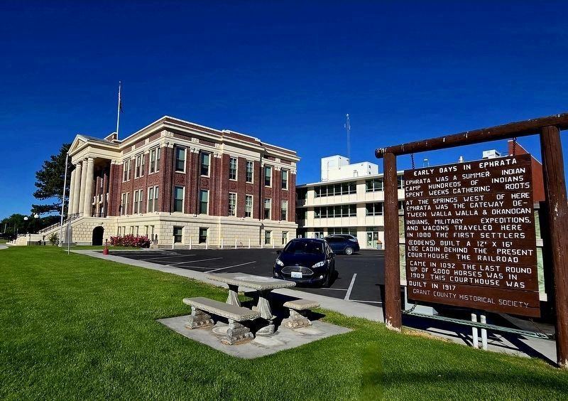 Early Days in Ephrata Marker image. Click for full size.