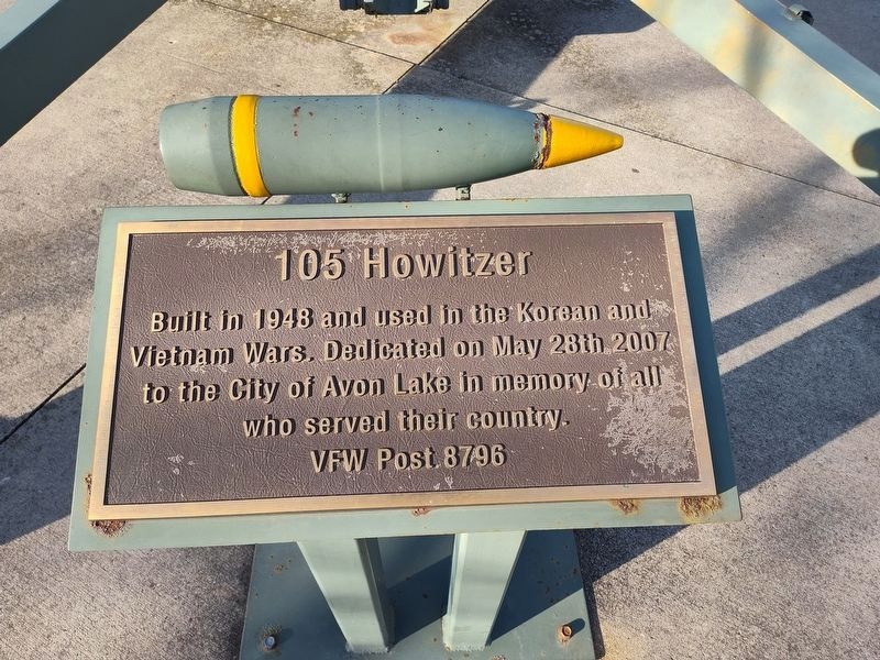 105 Howitzer War Memorial image. Click for full size.