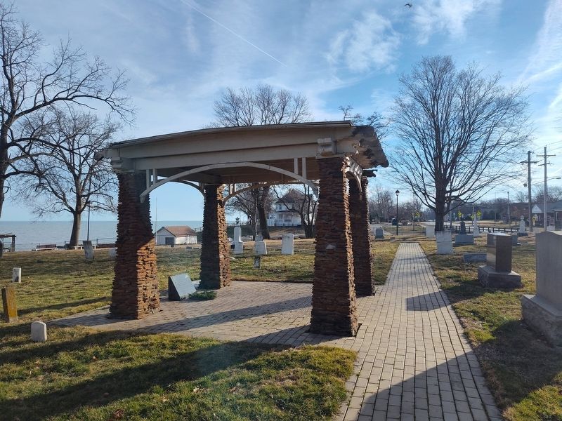 Avon Lake World War II Veterans Memorial. Click for full size. Avon Lake World War II Veterans Memorial image. Click for full size.