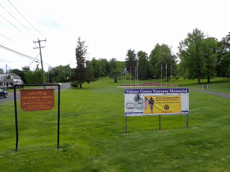 Valour Memorial Green. Click for full size. Valour Memorial Green image. Click for full size.