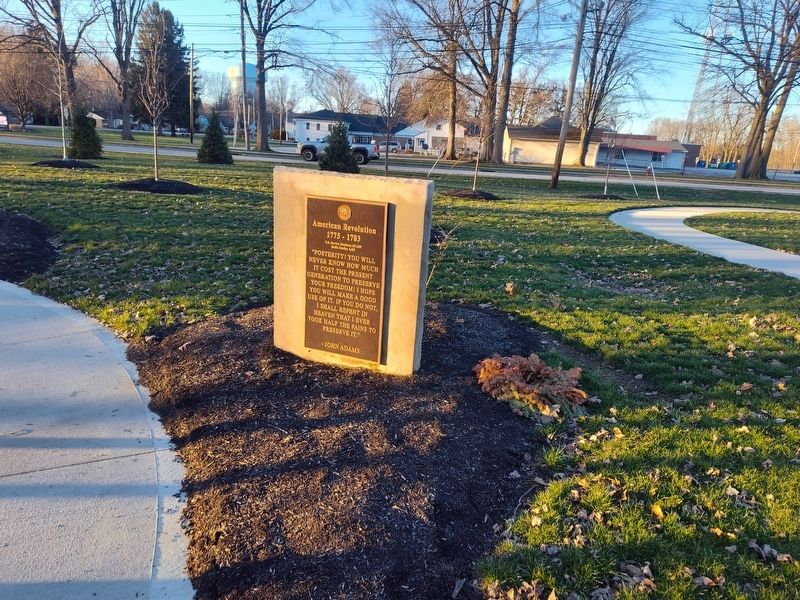American Revolution Marker. Click for full size. American Revolution Marker image. Click for full size.