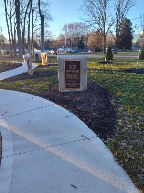 War of 1812 Marker. Click for full size. War of 1812 Marker image. Click for full size.