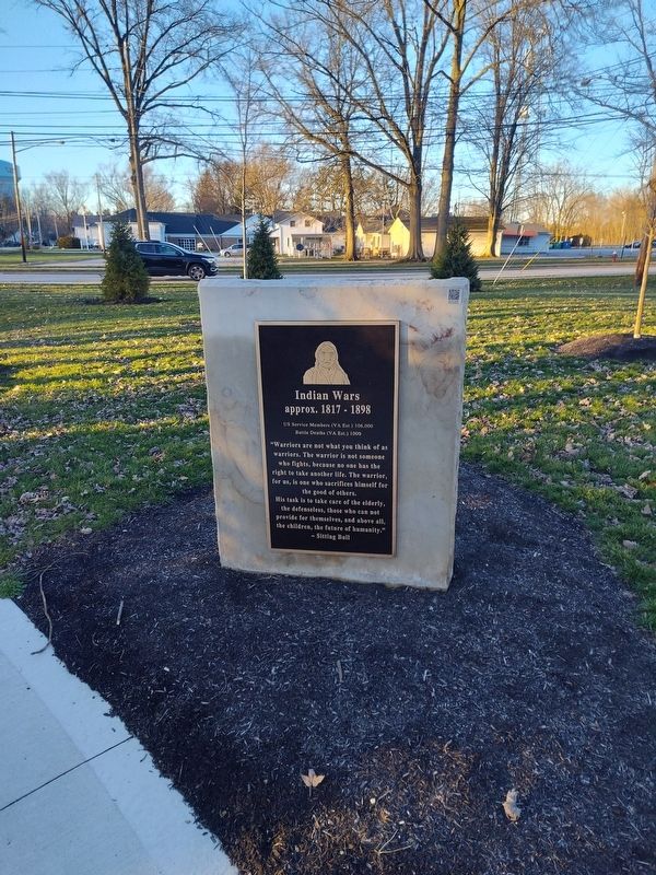 Indian Wars Marker. Click for full size. Indian Wars Marker image. Click for full size.