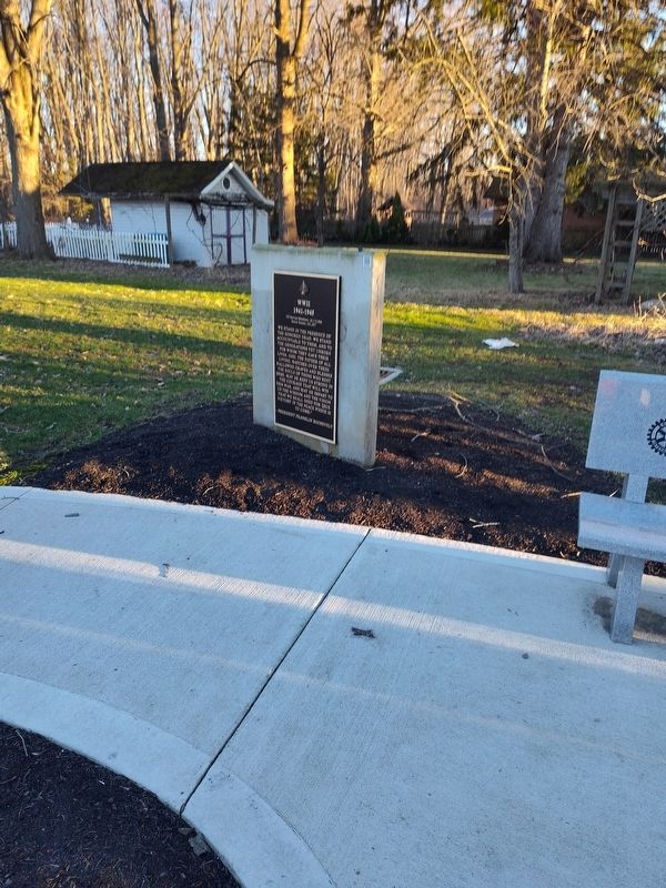 WWII Marker image. Click for full size.