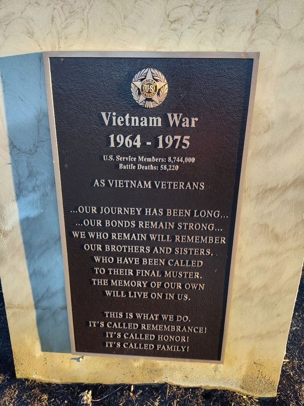 Vietnam War Marker image. Click for full size.