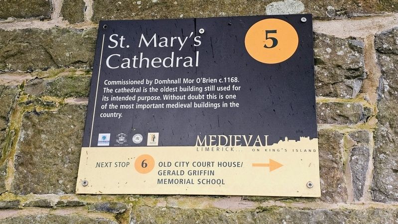 St. Mary’s Cathedral Marker. Click for full size. St. Mary’s Cathedral Marker image. Click for full size.
