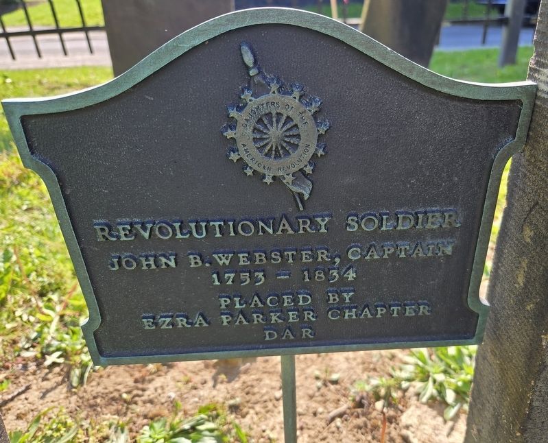 Revolutionary Soldier Marker. Click for full size. Revolutionary Soldier Marker image. Click for full size.