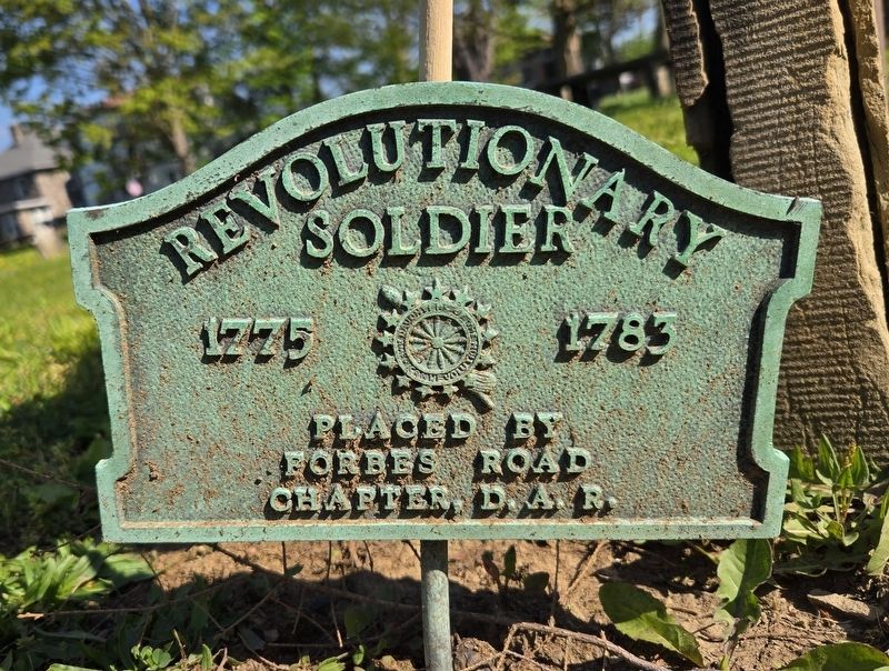 Revolutionary Soldier Marker. Click for full size. Revolutionary Soldier Marker image. Click for full size.