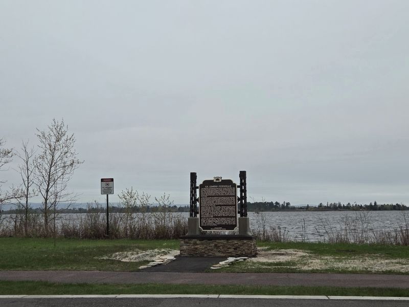 S.S. Edmund Fitzgerald Marker image. Click for full size.