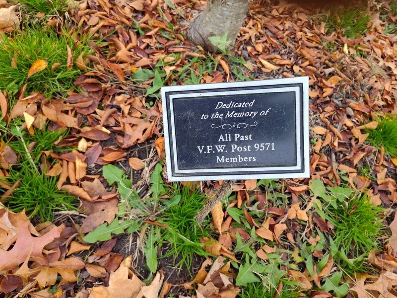 Veterans Memorial Marker. Click for full size. Veterans Memorial Marker image. Click for full size.