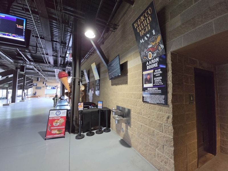 Aaron Boone Marker looking towards the 1B entrance of the concourse. Click for full size. Aaron Boone Marker looking towards the 1B entrance of the concourse image. Click for full size.