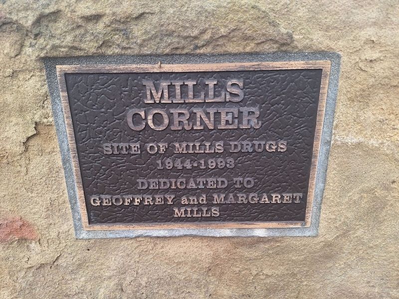 Mills Corner Marker image. Click for full size.