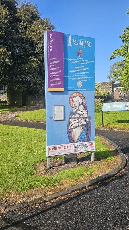 Welcome to Saint Mary's Cathedral, Limerick Marker. Click for full size. Welcome to Saint Mary's Cathedral, Limerick Marker image. Click for full size.