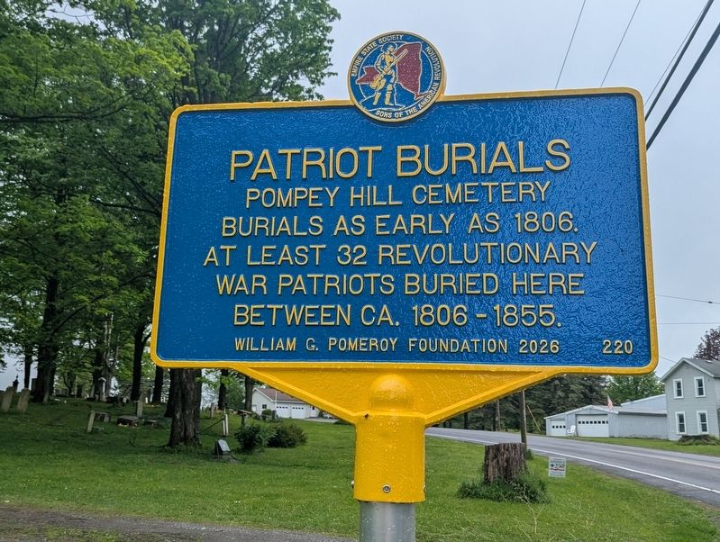 Patriot Burials Marker image. Click for full size.