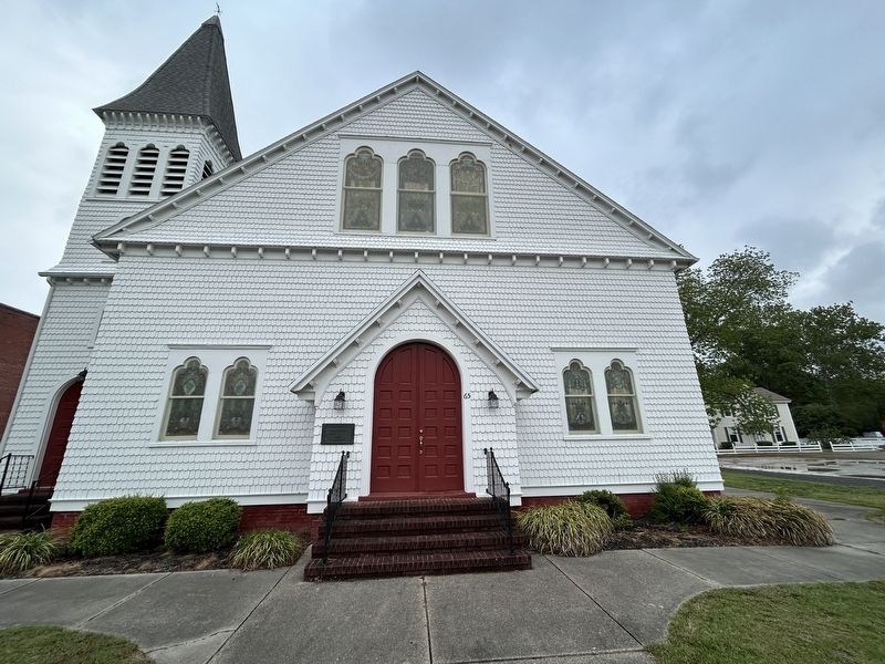 Onancock Baptist Church Marker image. Click for full size.