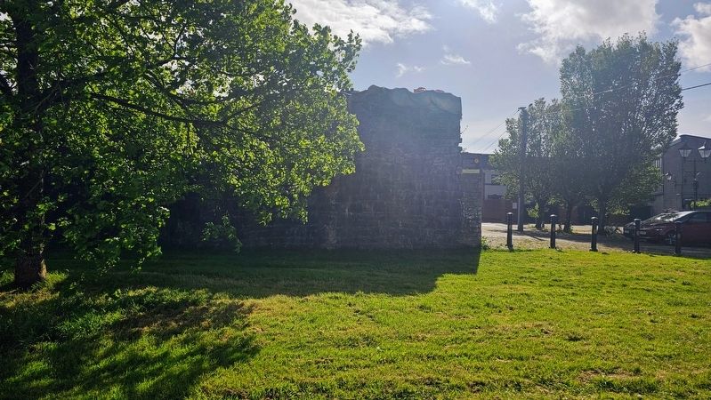 Island Road & Remains of the City Walls Marker. Click for full size. Island Road & Remains of the City Walls Marker image. Click for full size.