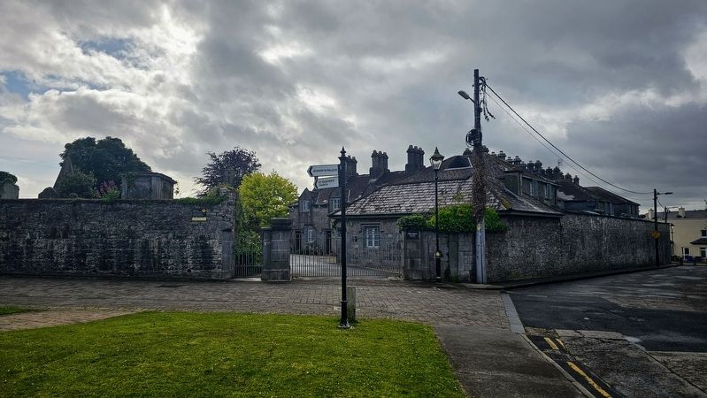 Villier�s Alms Houses Marker image. Click for full size.