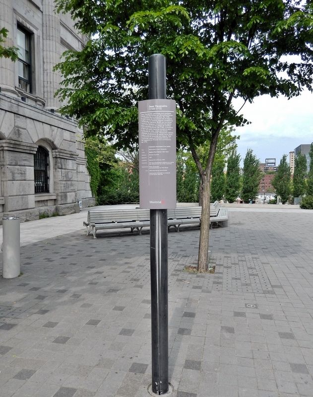 Jean Vauquelin Marker image. Click for full size.