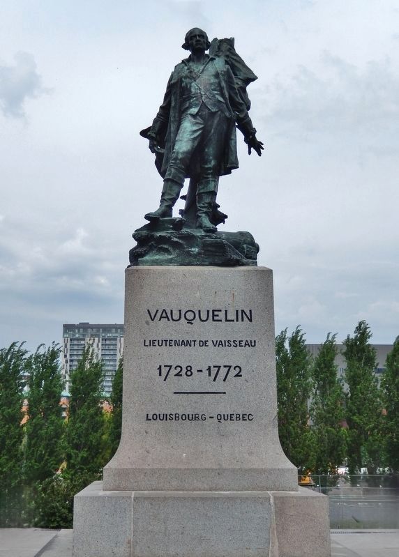 Jean Vauquelin Monument (<i>east side</i>) image. Click for full size.