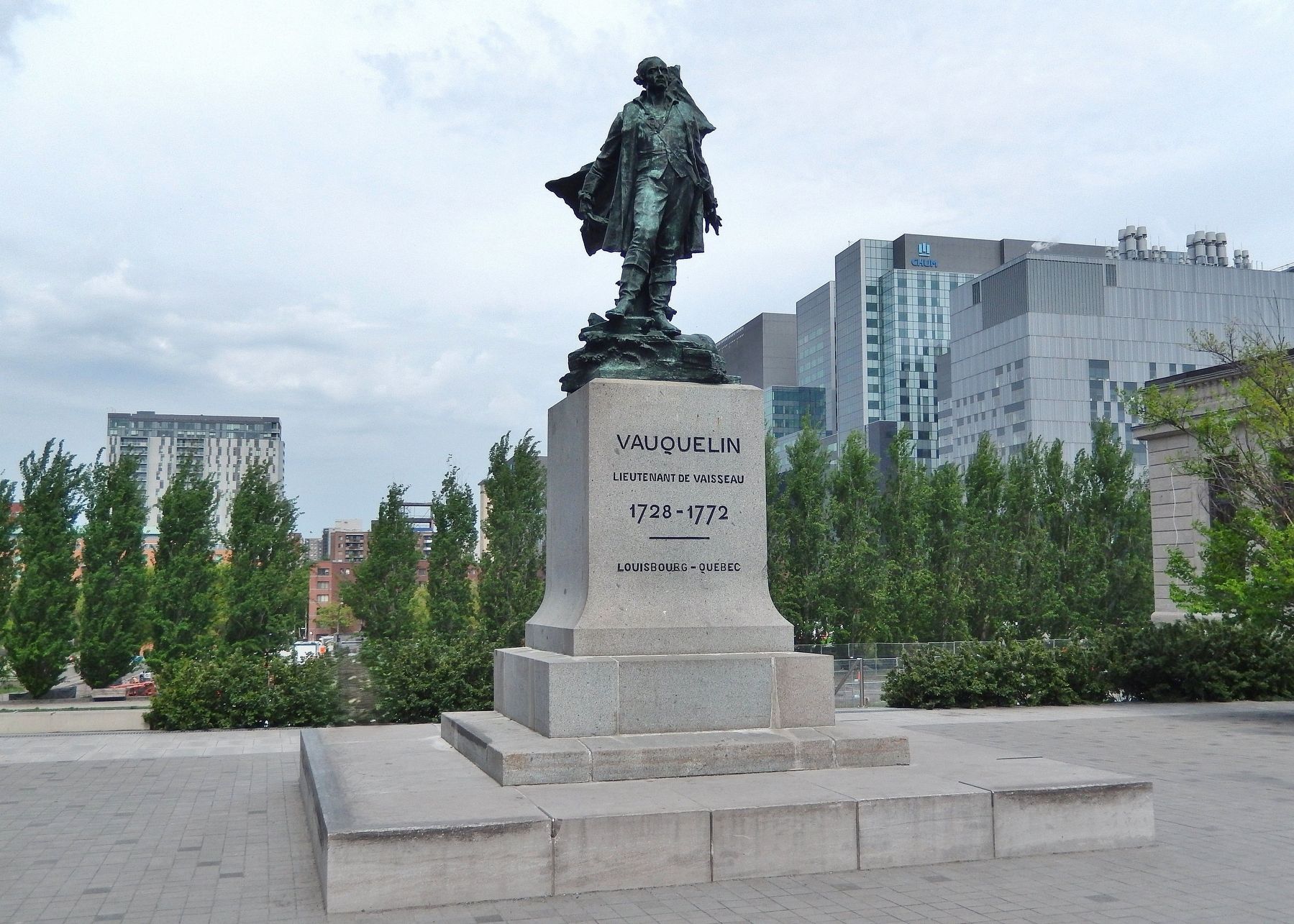 Jean Vauquelin Monument image. Click for full size.