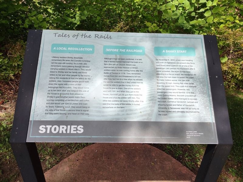 Tales of the Rails Marker image. Click for full size.