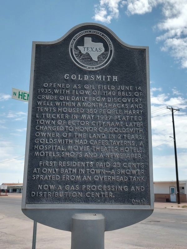 Goldsmith Marker image. Click for full size.