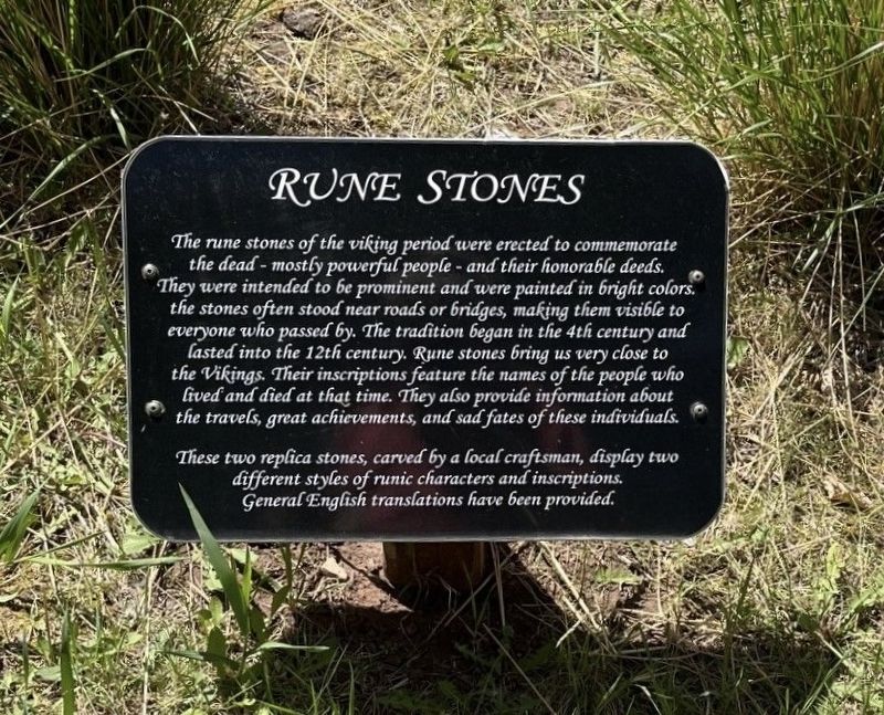 Rune Stones Marker image. Click for full size.