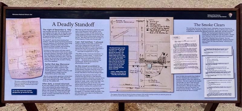 Manzanar Riot: A Deadly Standoff. Click for full size. Manzanar Riot: A Deadly Standoff image. Click for full size.