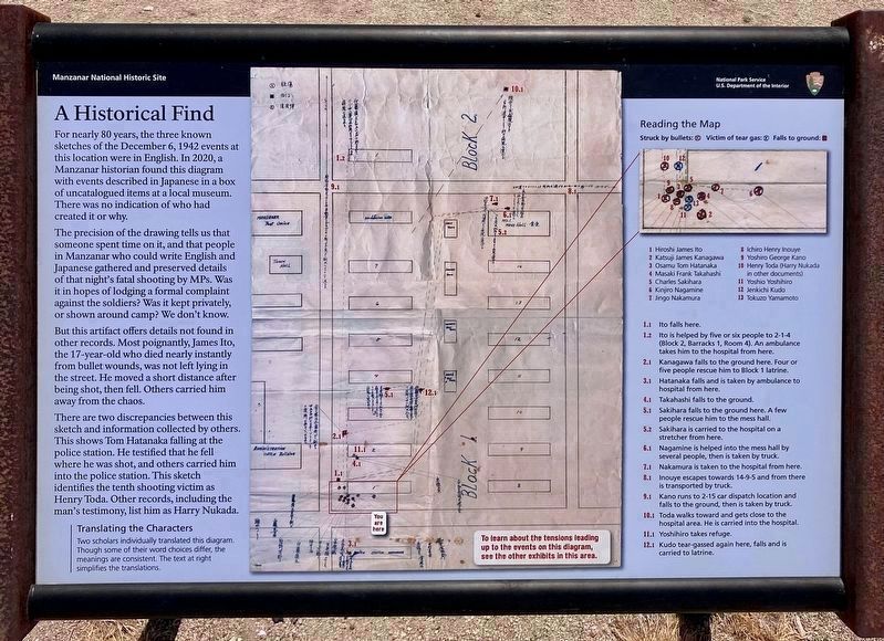 Manzanar Riot: A Historical Find. Click for full size. Manzanar Riot: A Historical Find image. Click for full size.
