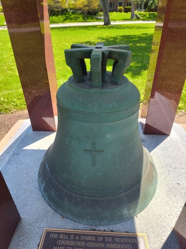 St. Peters Evangelical Lutheran Church Bell Marker image. Click for full size.