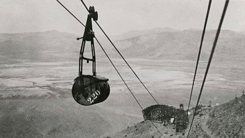 Saline Valley Salt Tram. Click for full size. Saline Valley Salt Tram image. Click for full size.
