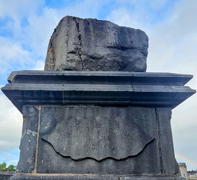 The Treaty Stone Marker. Click for full size. The Treaty Stone Marker image. Click for full size.