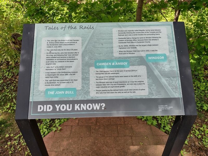 Tales of the Rails Marker image. Click for full size.