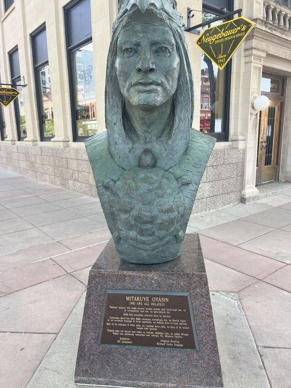 Mitakuye Oyasin Marker. Click for full size. Mitakuye Oyasin Marker image. Click for full size.