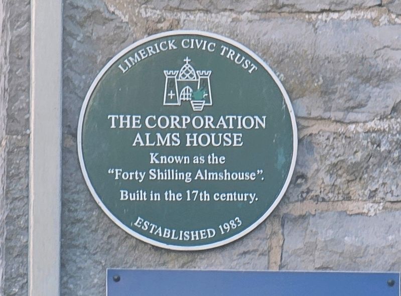 The Corporation Alms House Marker. Click for full size. The Corporation Alms House Marker image. Click for full size.