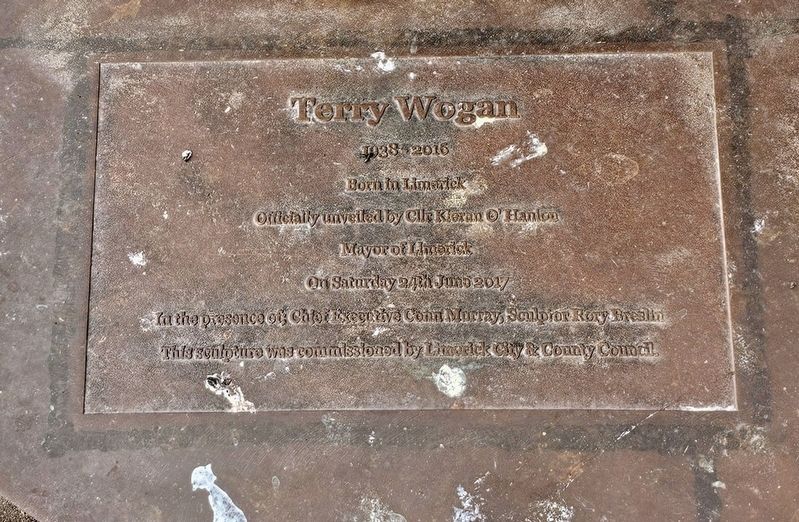 Terry Wogan Marker. Click for full size. Terry Wogan Marker image. Click for full size.