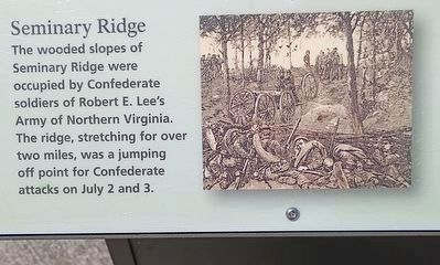 Seminary Ridge Marker. Click for full size. Seminary Ridge Marker image. Click for full size.