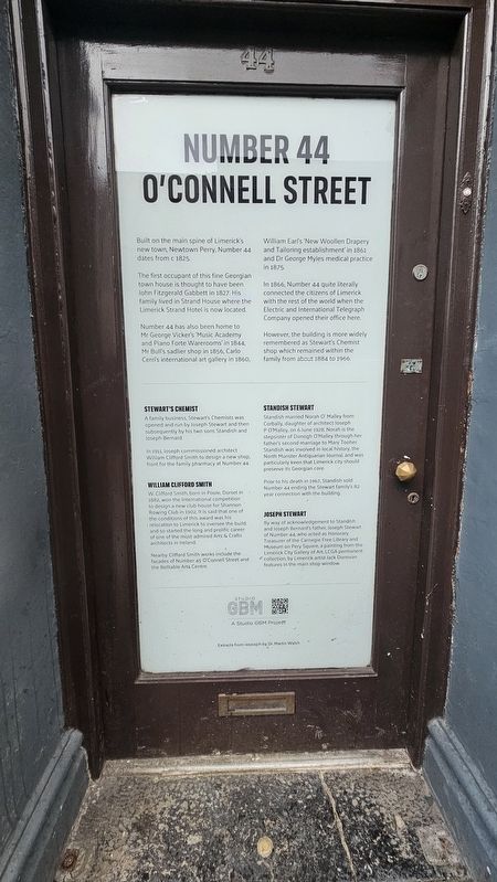 Number 44 O�Connell Street Marker image. Click for full size.