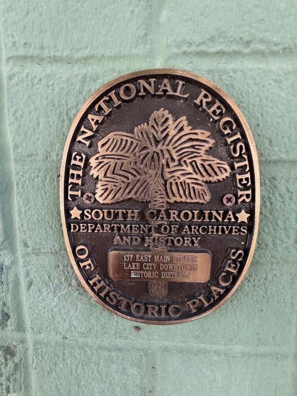 137 East Main Street Marker image. Click for full size.