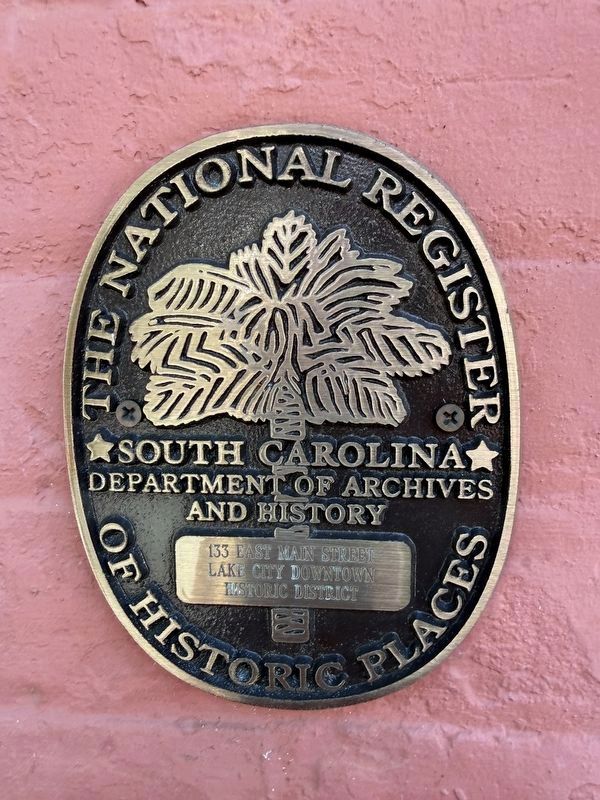 133 East Main Street Marker image. Click for full size.