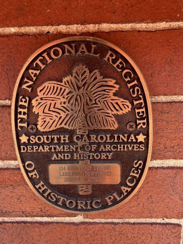 124 East Main Street Marker image. Click for more information.