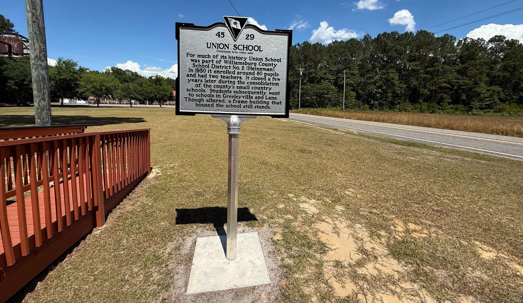 Union School Marker image. Click for full size.