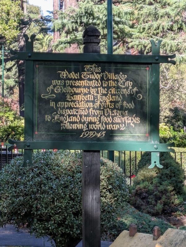 Model Tudor Village Marker. Click for full size. Model Tudor Village Marker image. Click for full size.