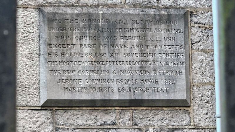 St. Michael's Catholic Church Marker. Click for full size. St. Michael's Catholic Church Marker image. Click for full size.